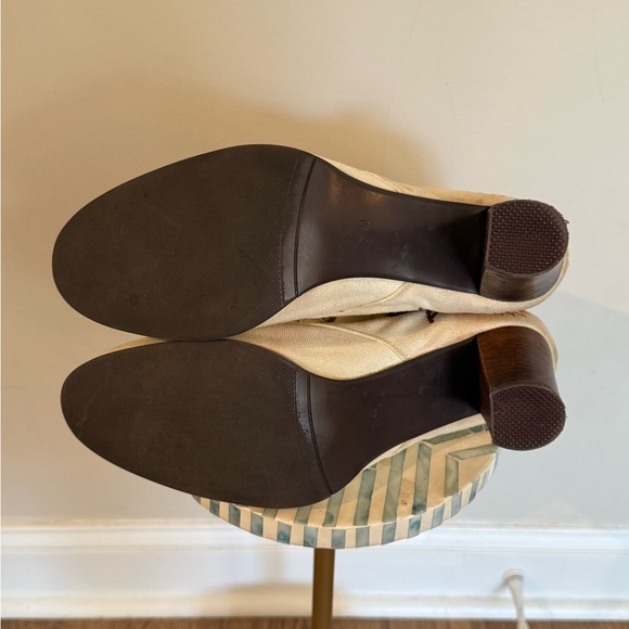 The Hippie Shake Penny Lane Cream Floral Embroidered Lace Up Boots - Picture 4 of 5